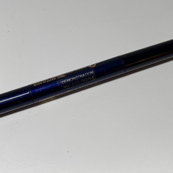 READ Estee Lauder AUTOMATIC Eye Pencil DUO Lipstick Liner in 17 Charcoal TESTER - Picture 7 of 10